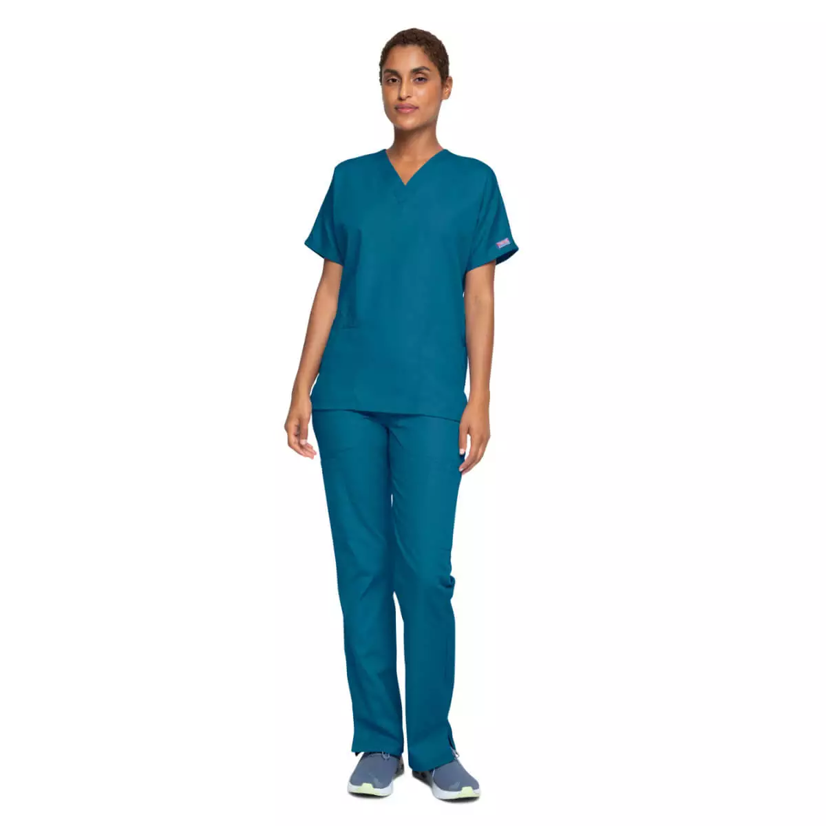  Workwear Originals women's scrub top with 2 pockets