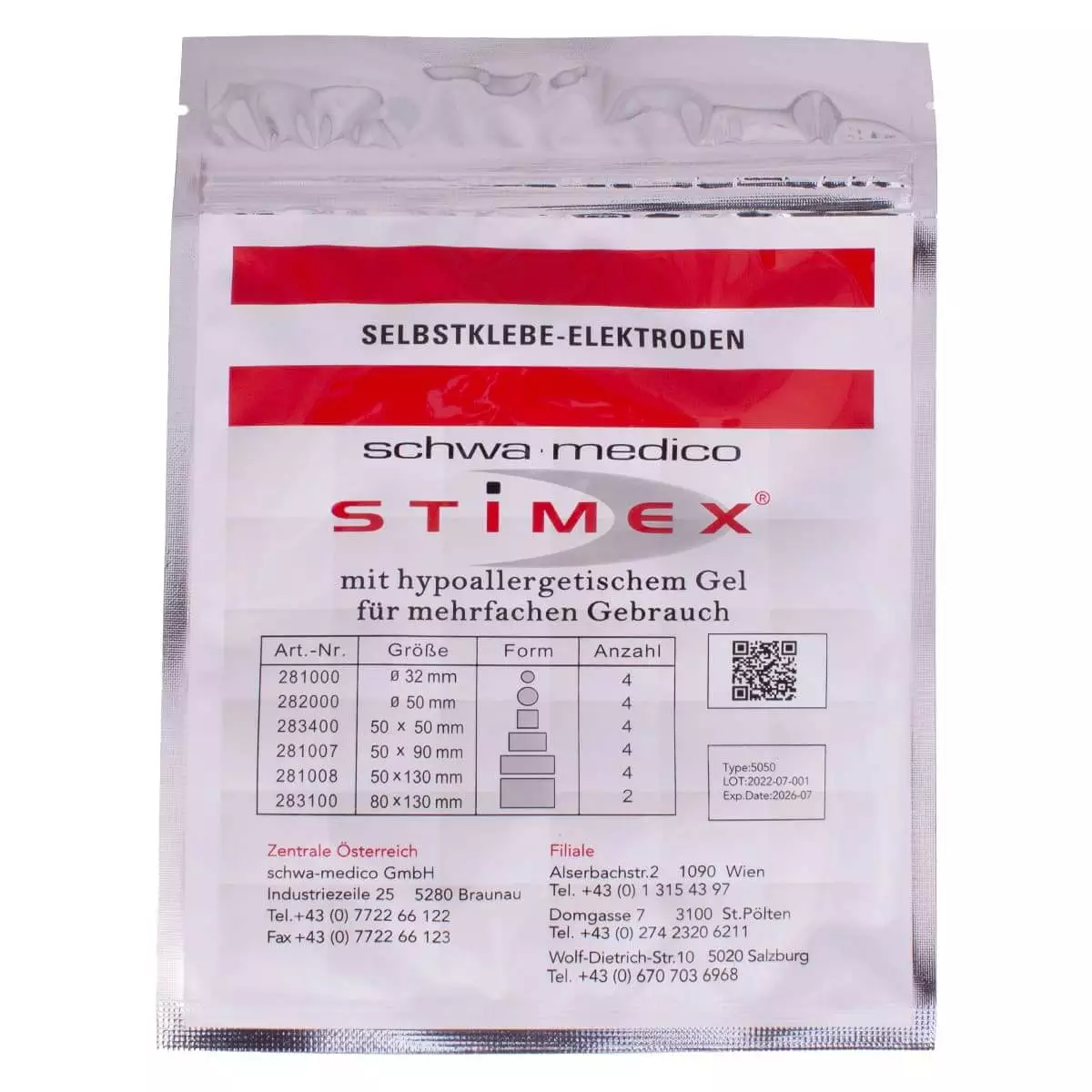  Basic Stimex Adhesive Electrodes