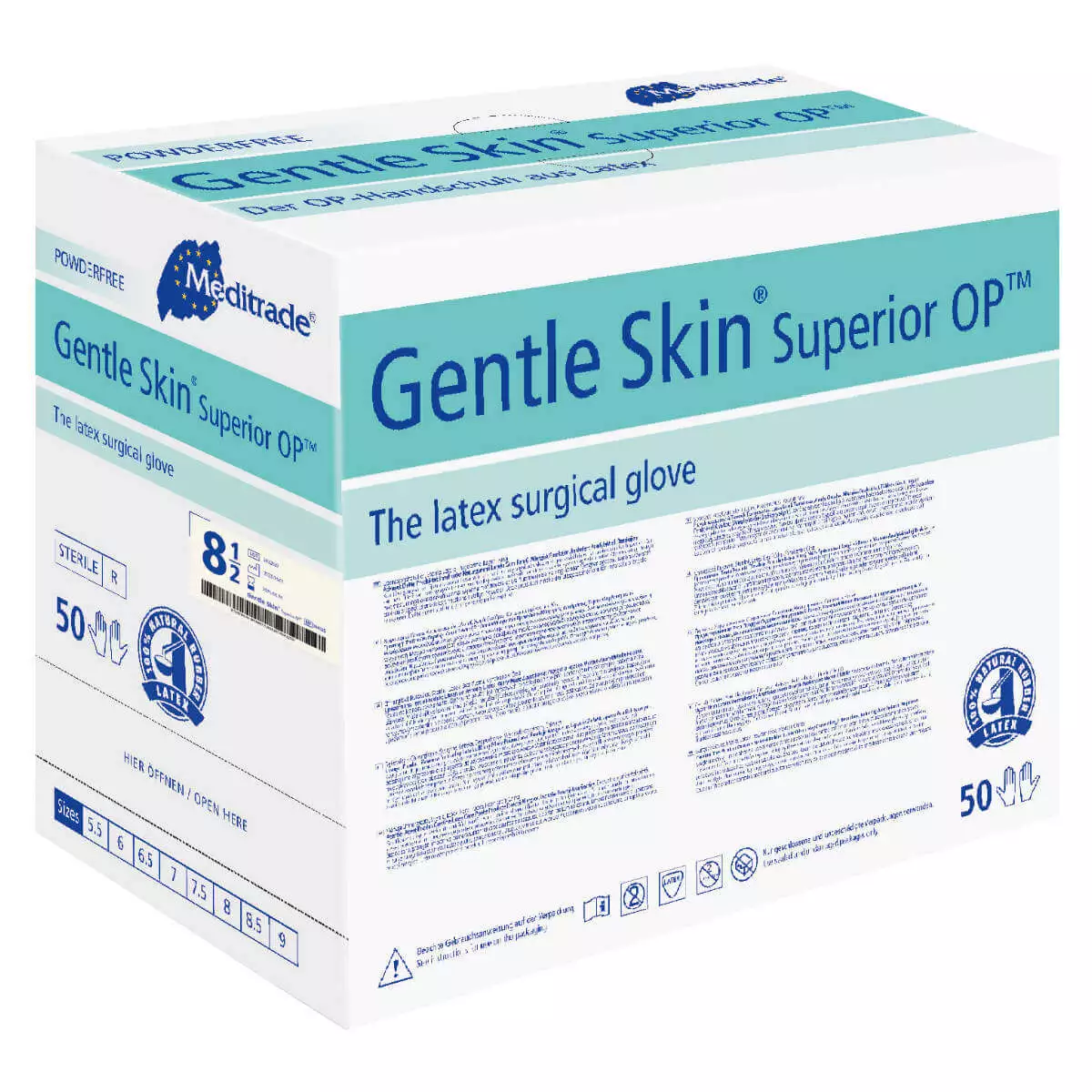  Gentle Skin Superior surgical gloves