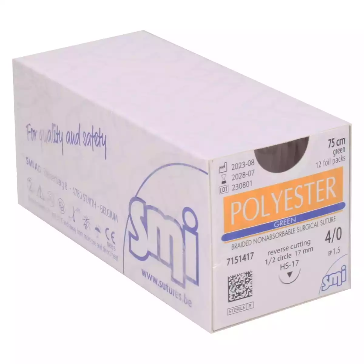  Polyester Green Suture Material