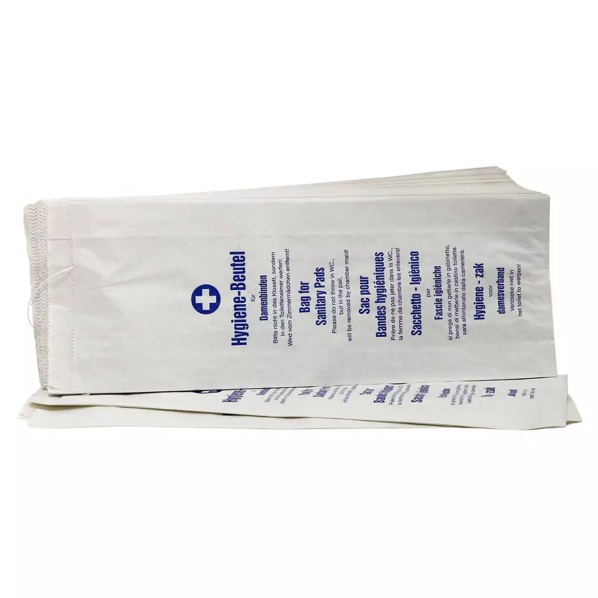  Sanitary bags made of paper