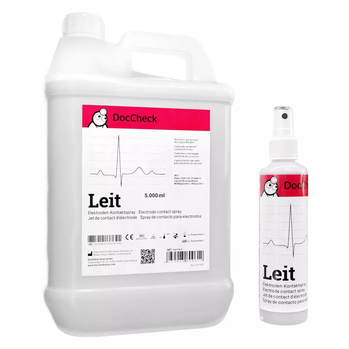 Electrode contact spray