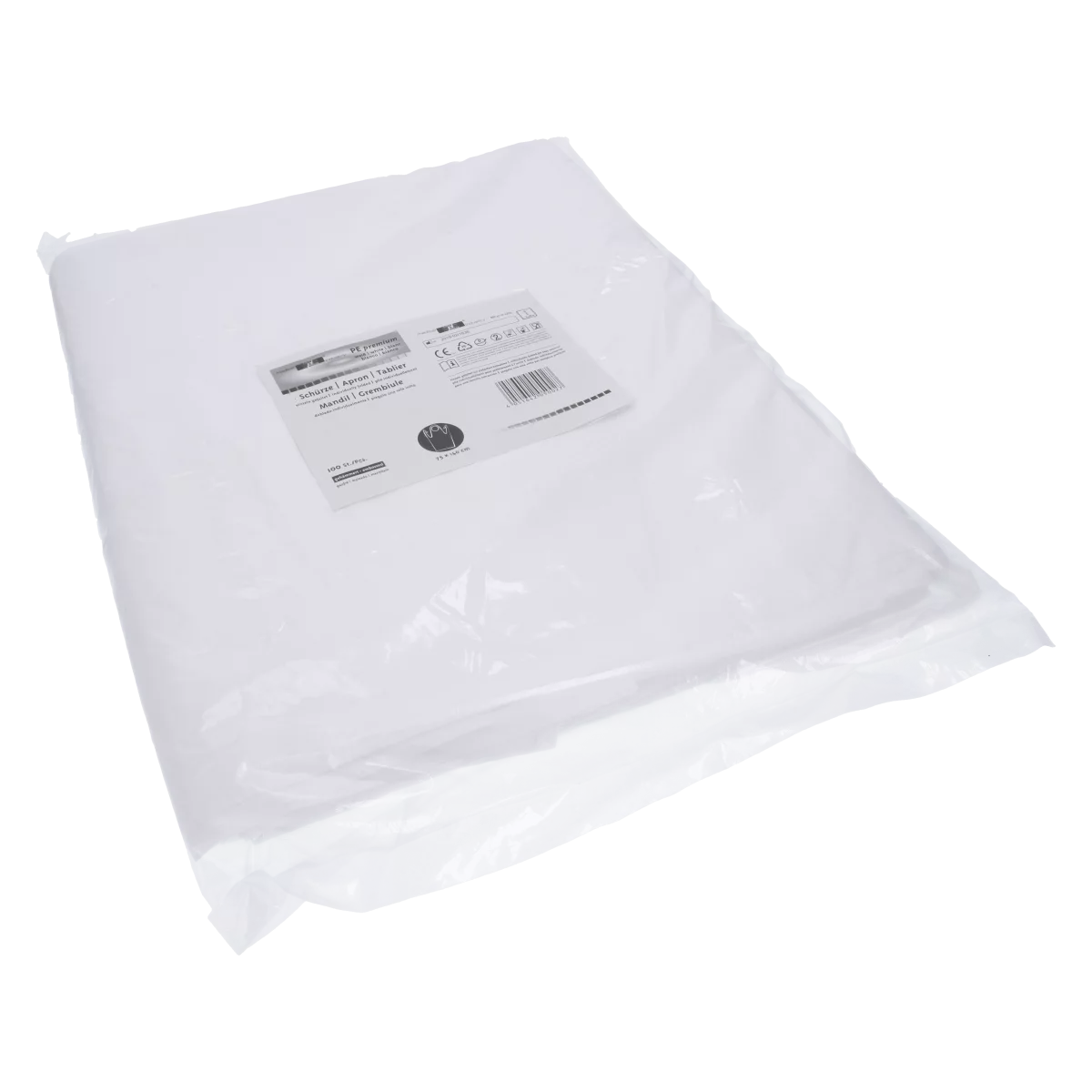  Polyethylene aprons