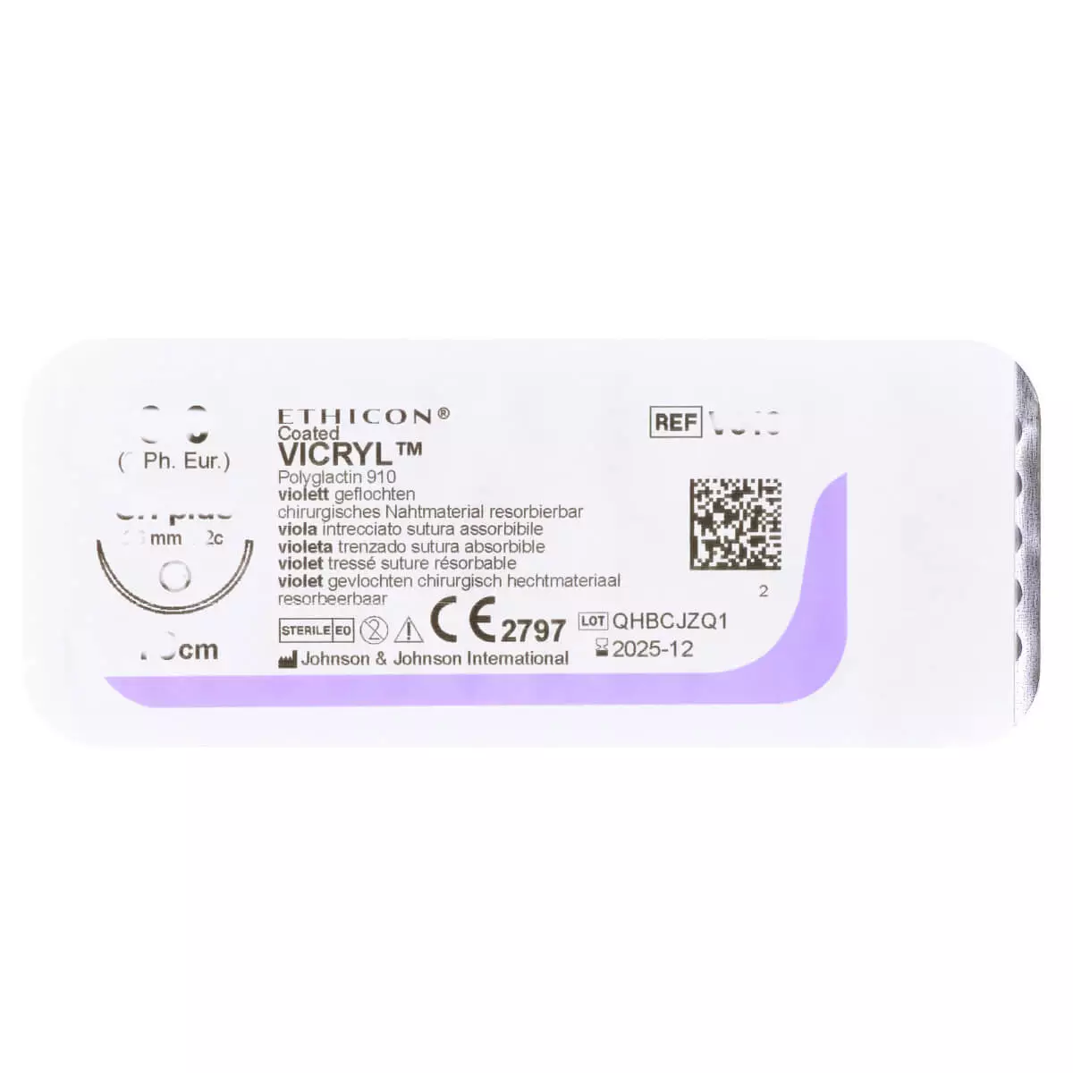  VICRYL (Polyglactin 910) suture material