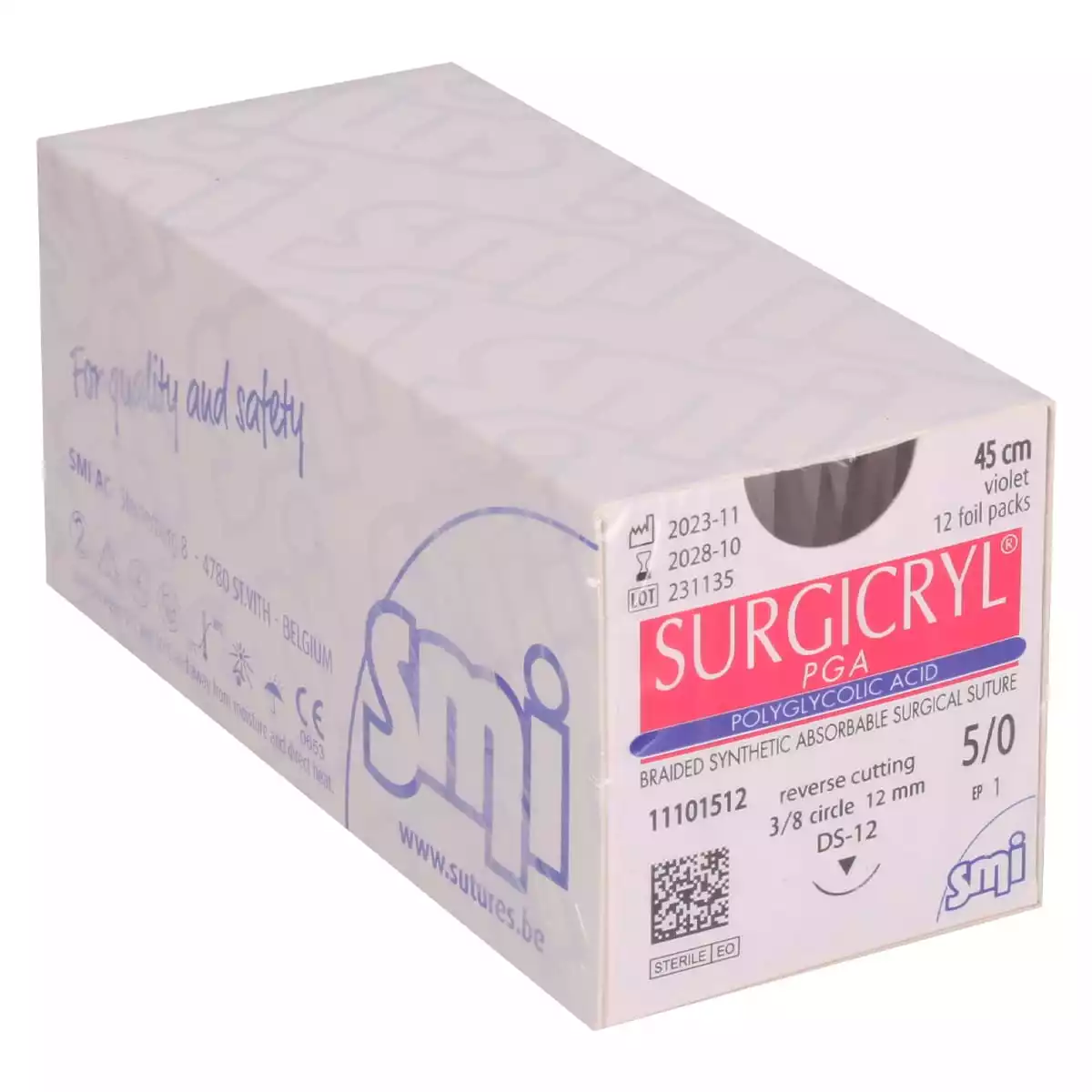  Surgicryl PGA suture material