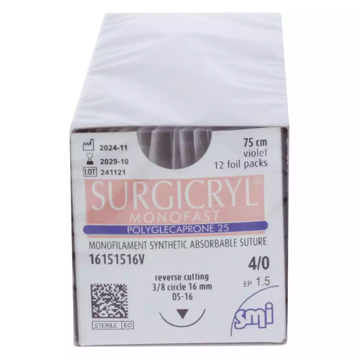 Surgicryl Monofast suture material Surgicryl Monofast suture material