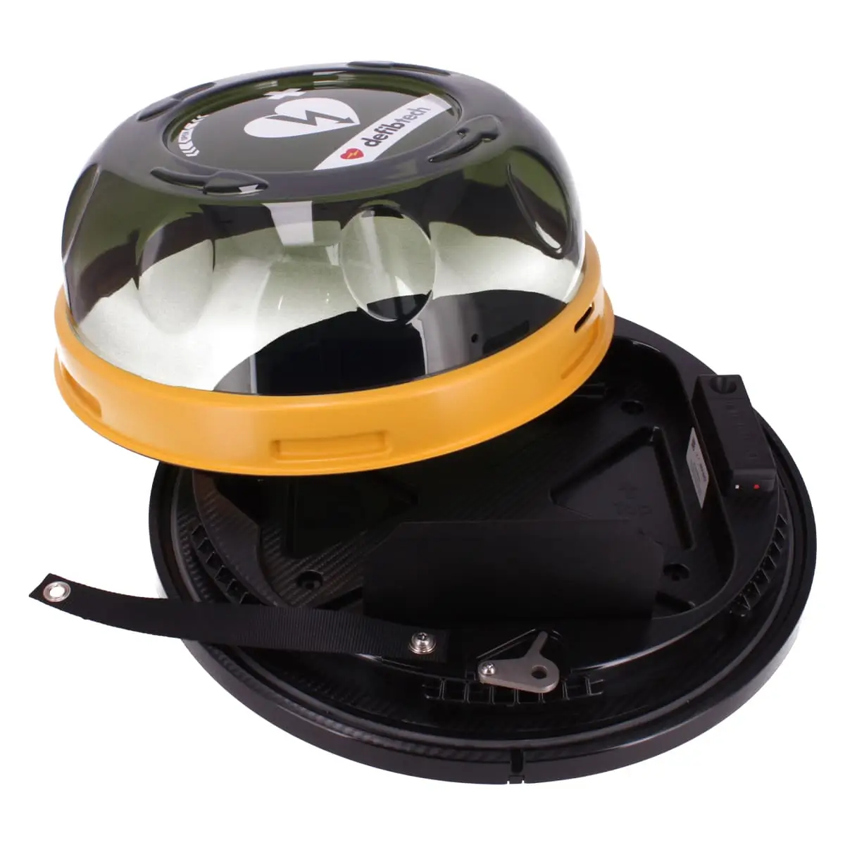  Round AED protective case with alarm