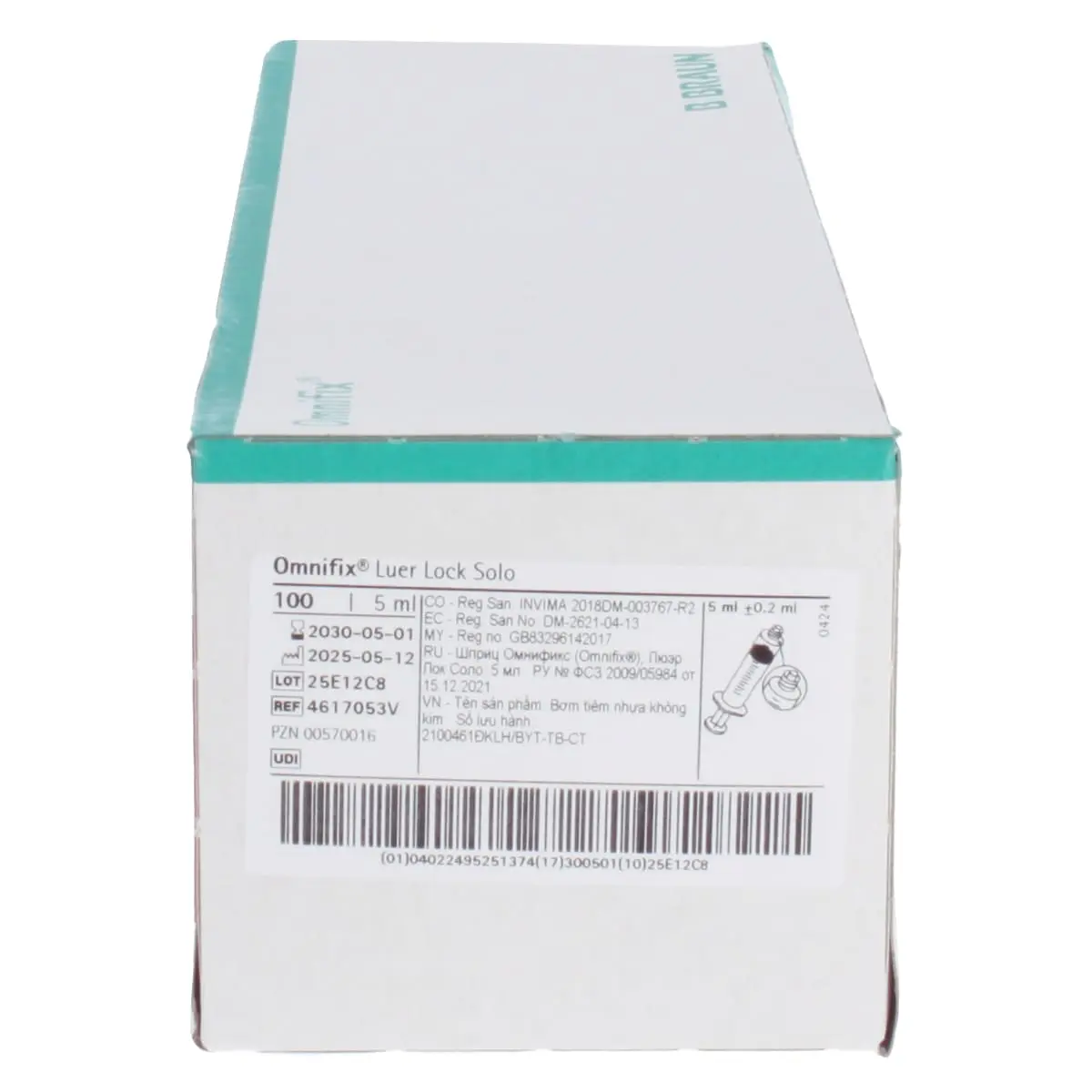 Omnifix Luer Lock Solo single-use syringes Omnifix Luer Lock Solo single-use syringes