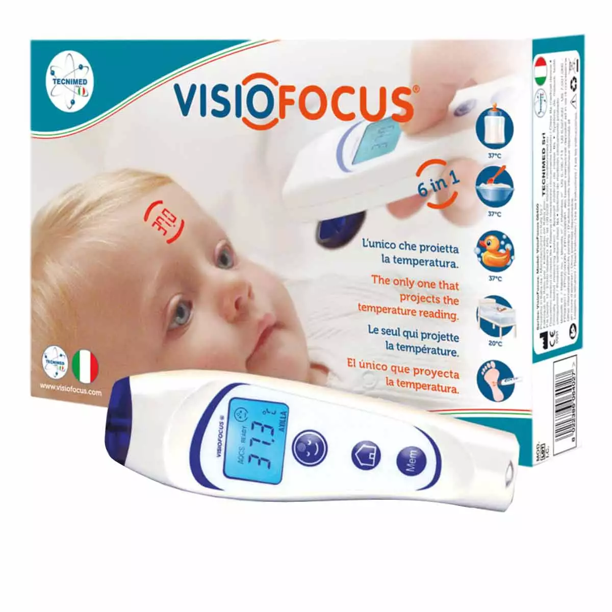  Visiofocus infrared thermometer