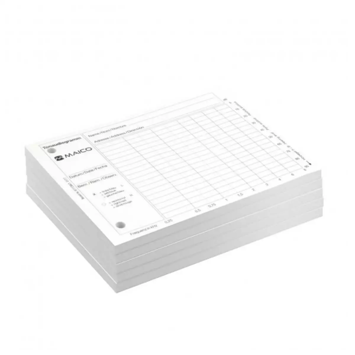  Audiogram pads