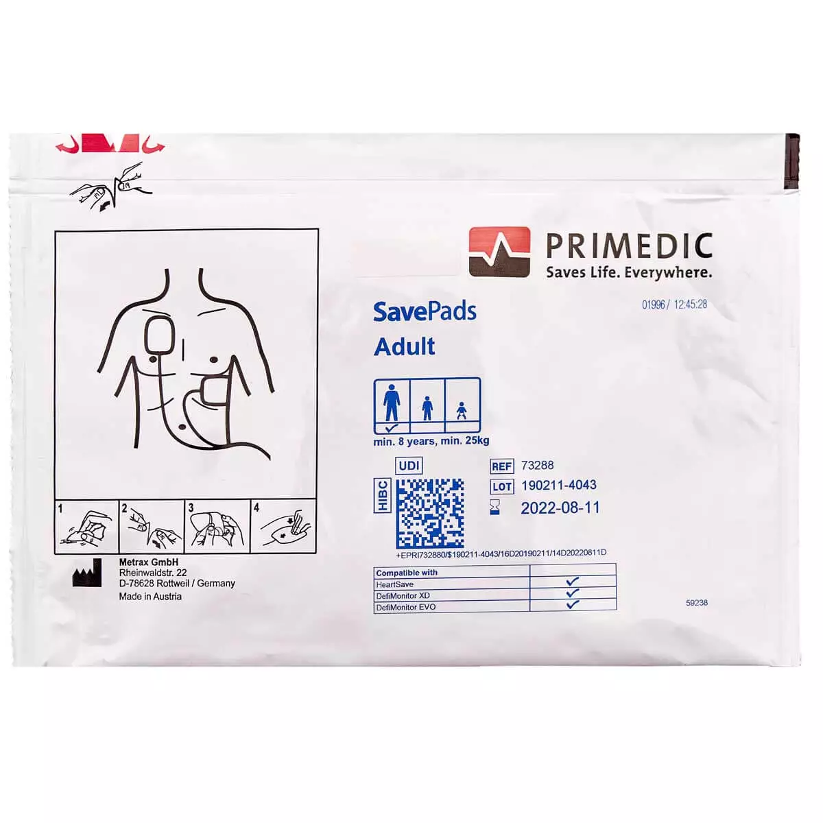 SavePads electrode kit