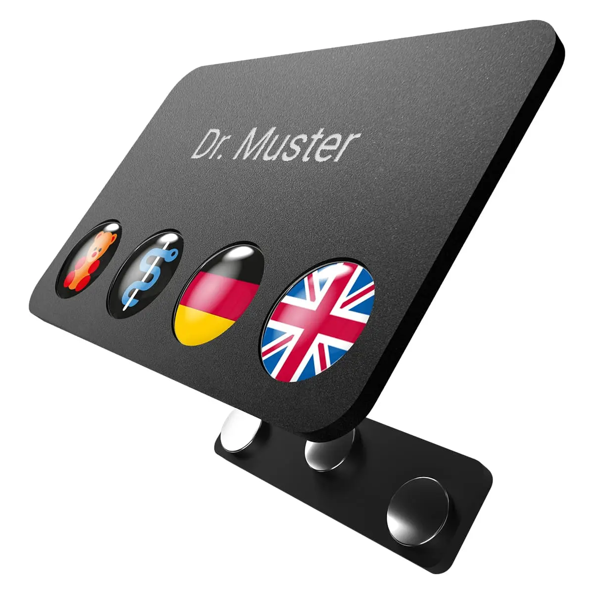 “DocTag” magnetic name tag “DocTag” magnetic name tag