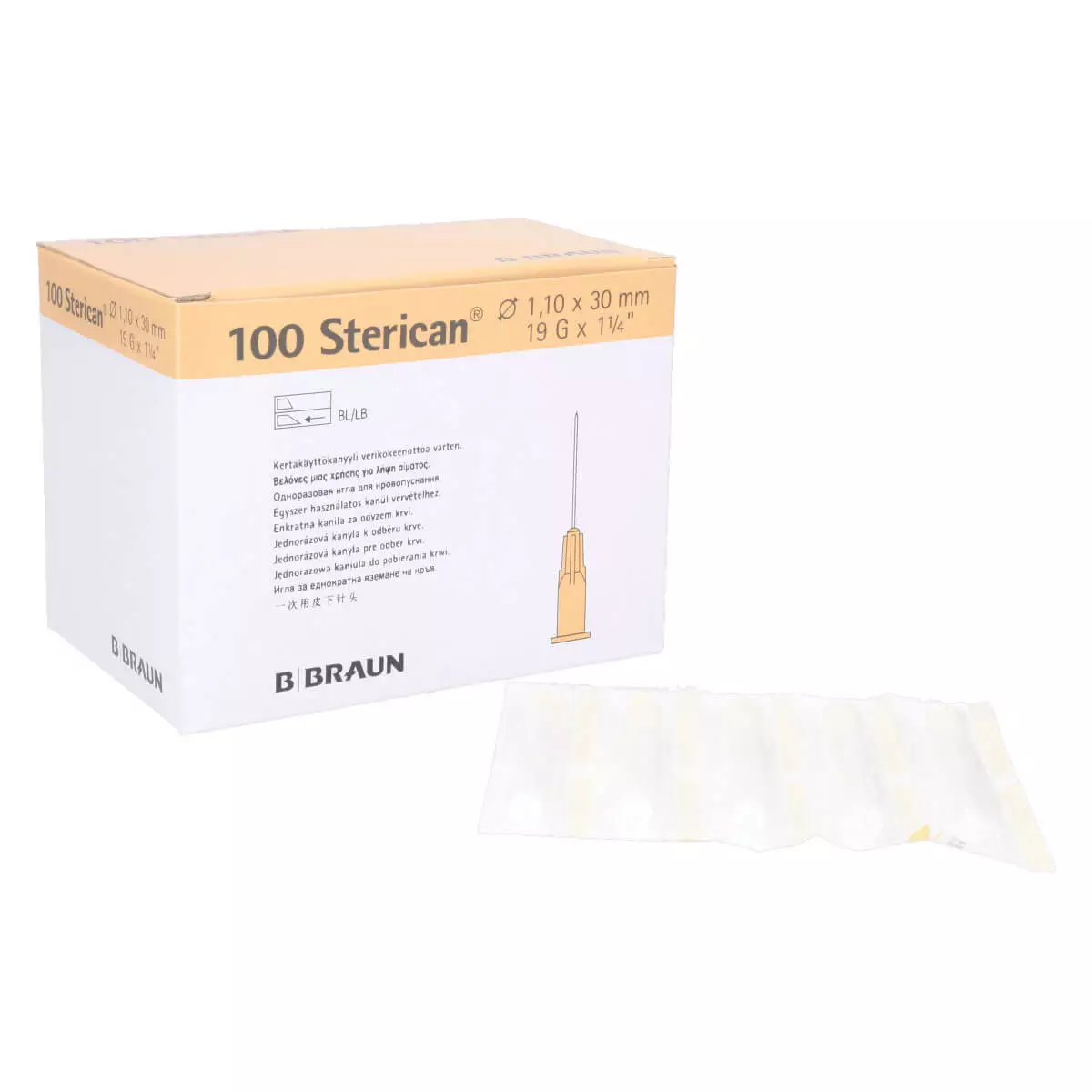  Sterican cannulas for blood collection