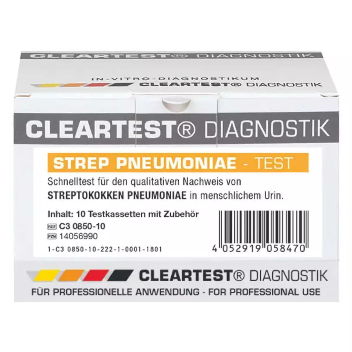  Cleartest Pneumococcus rapid test