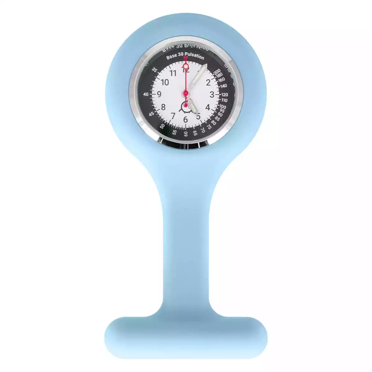  “Tic” silicone nurse watch with clip
