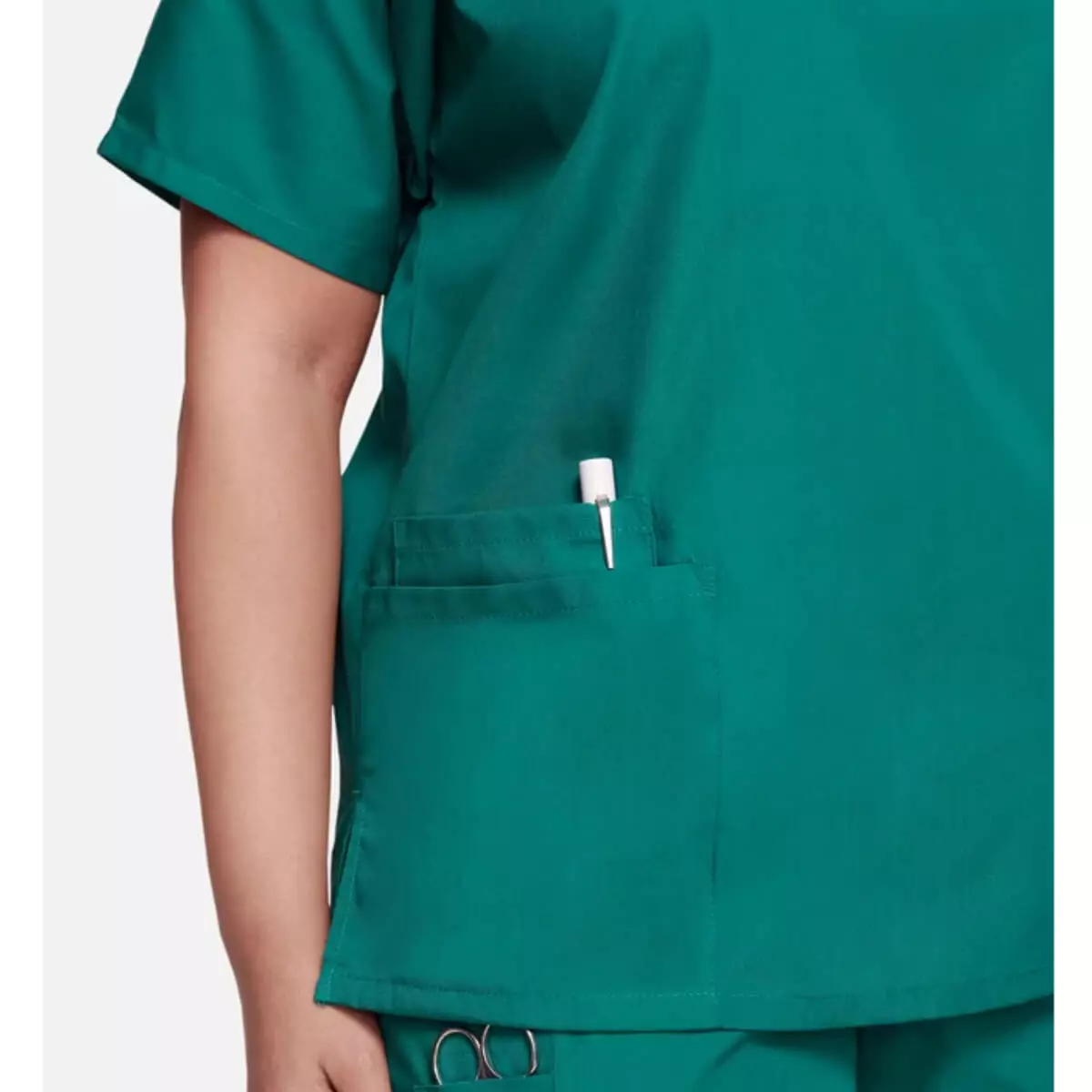  Workwear Originals women's scrub top with 2 pockets