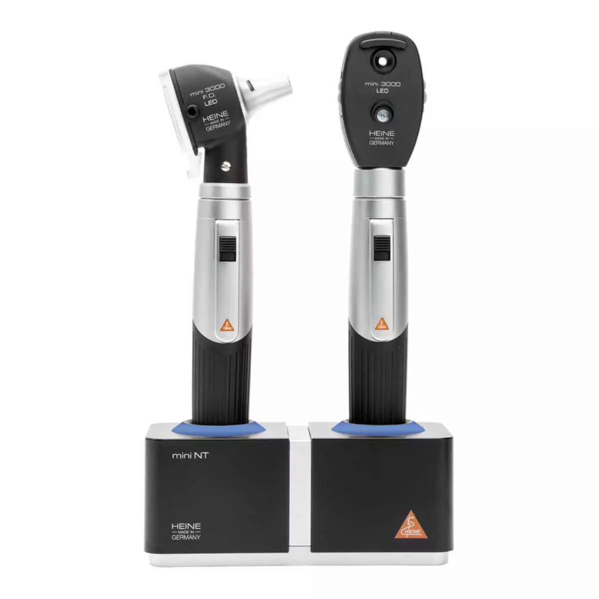  HEINE mini 3000 otoscope & ophthalmoscope in a set