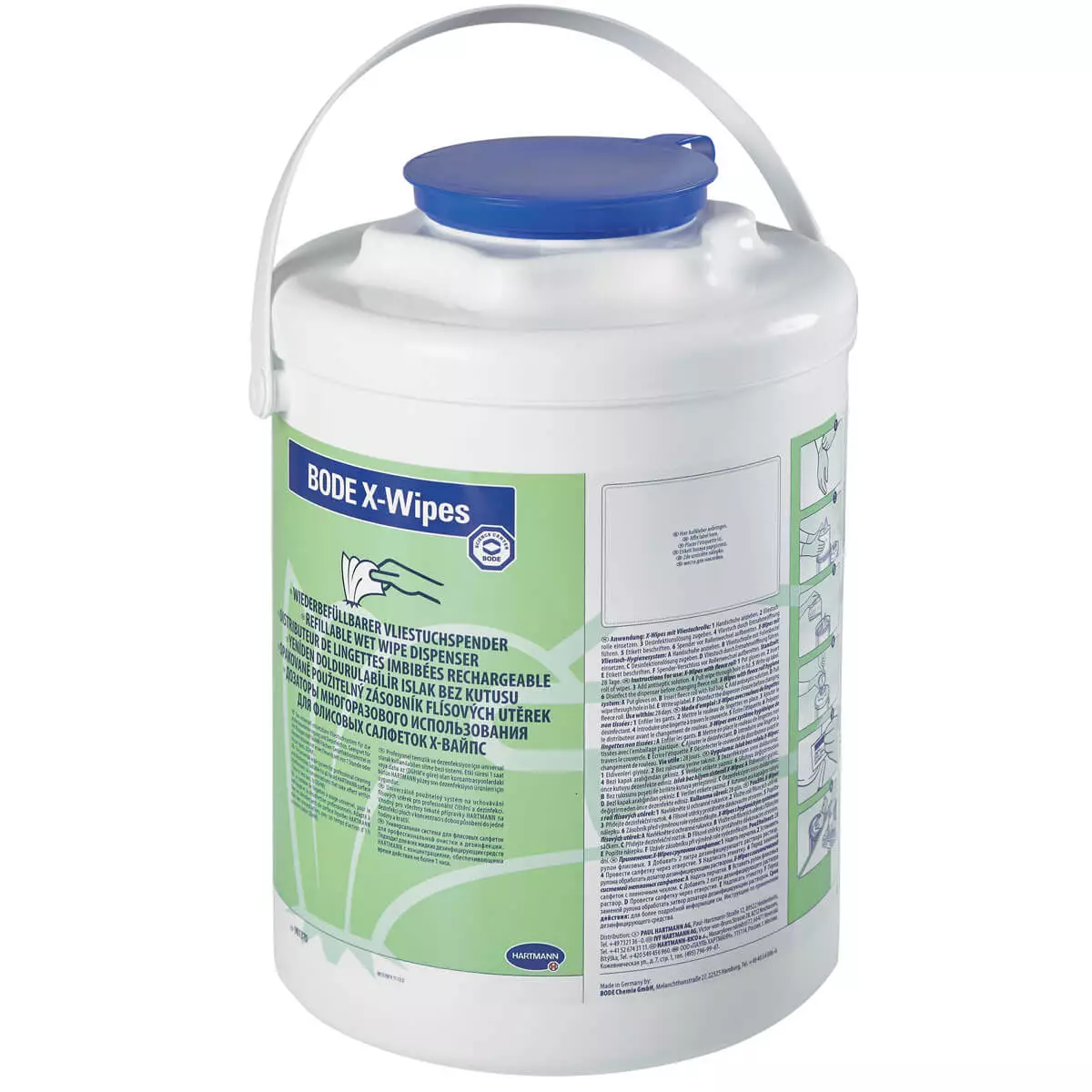  BODE X-Wipes dispenser bucket