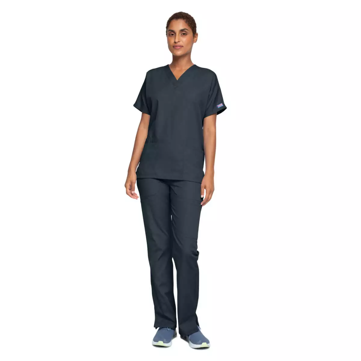  Workwear Originals women's scrub top with 2 pockets