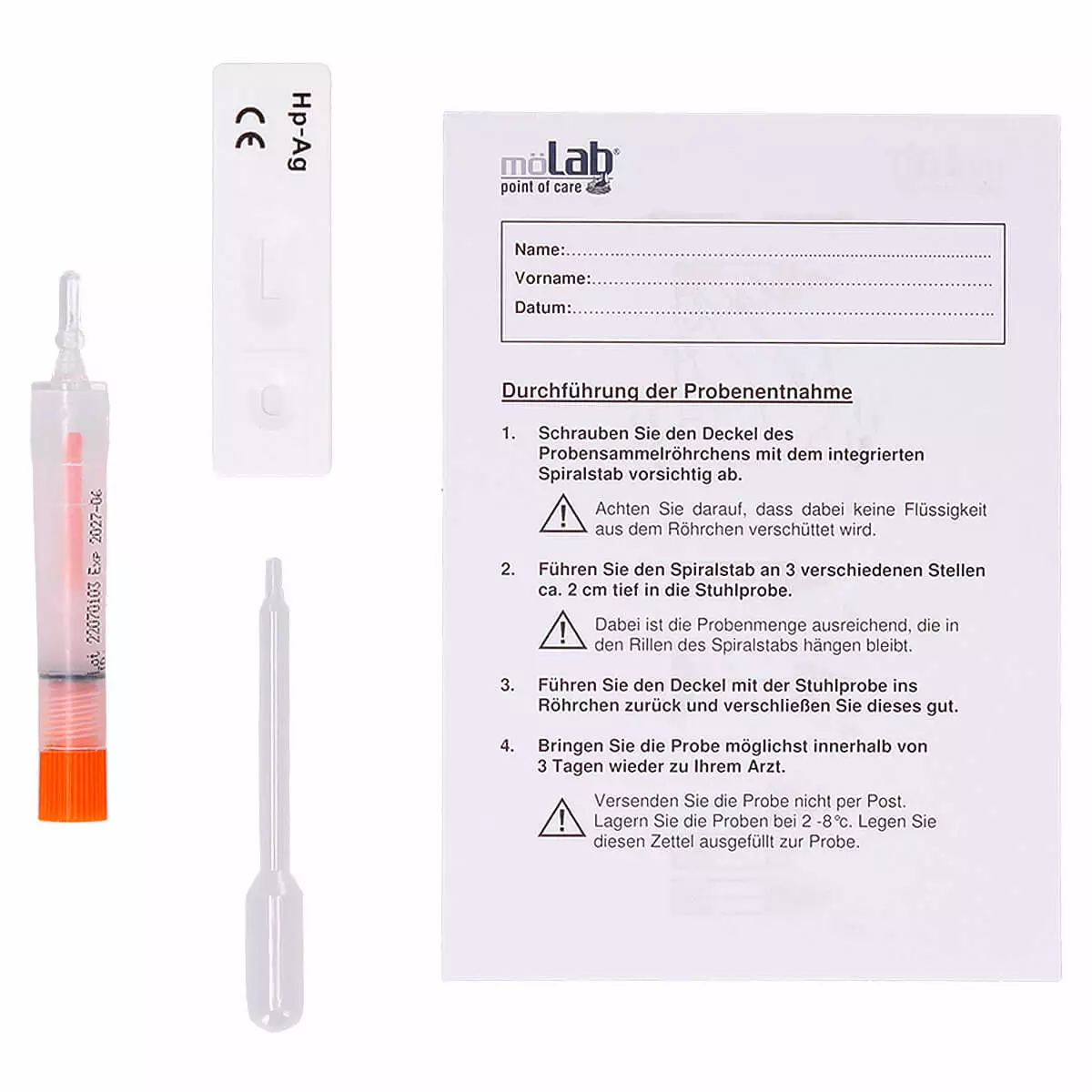 mö-screen Helicobacter pylori Stool Test