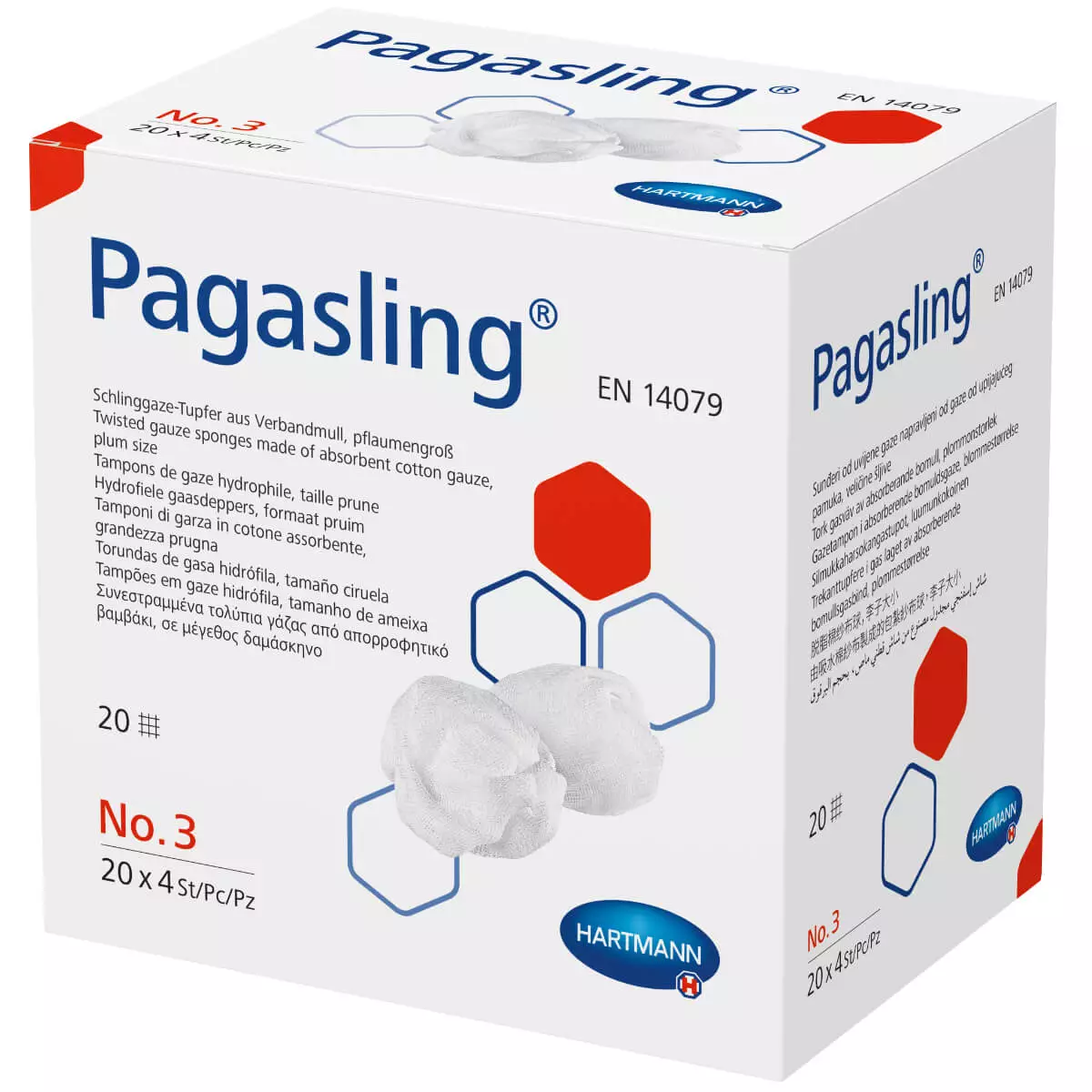  Pagasling sterile loop gauze swabs
