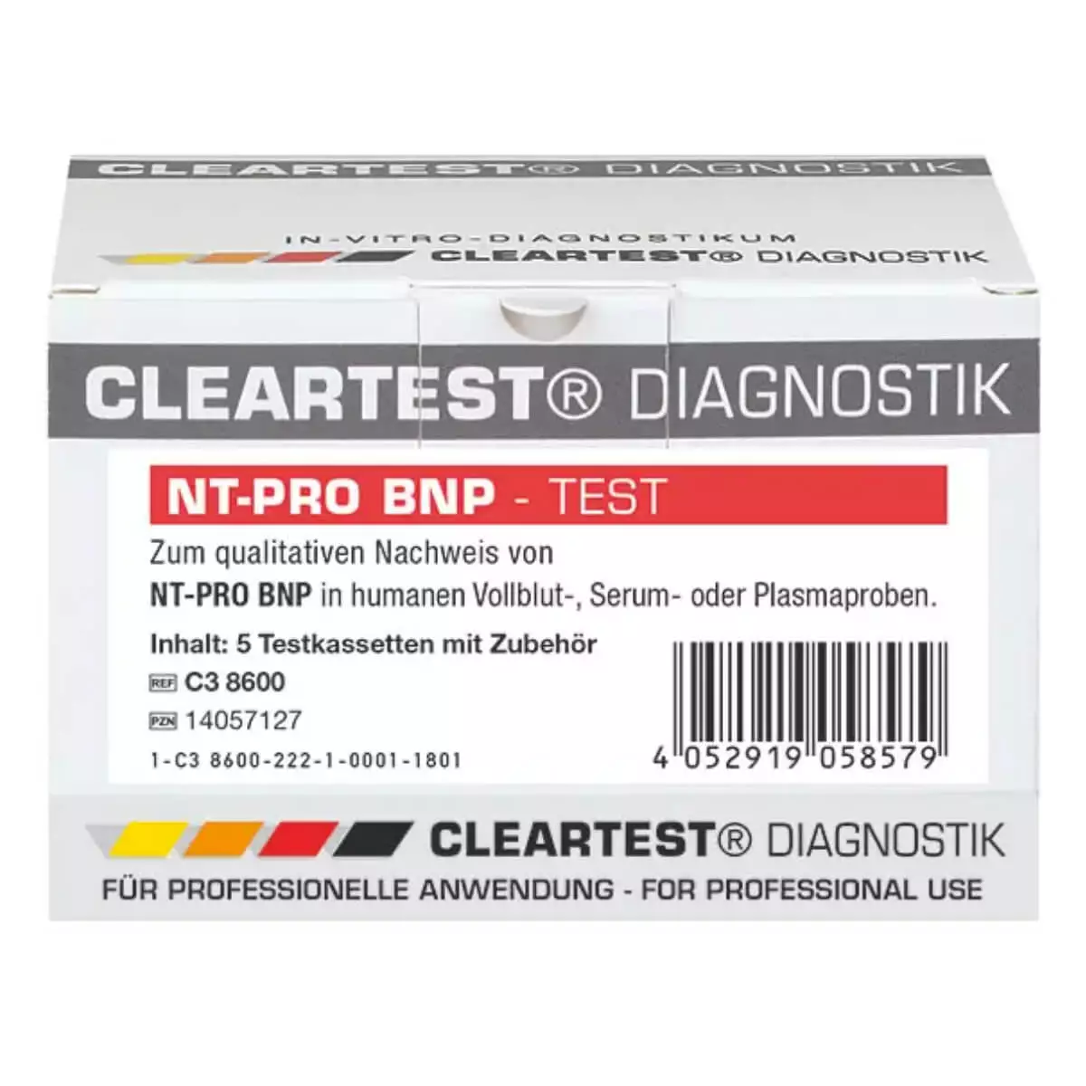  Cleartest NT-pro BNP cardiac insufficiency marker