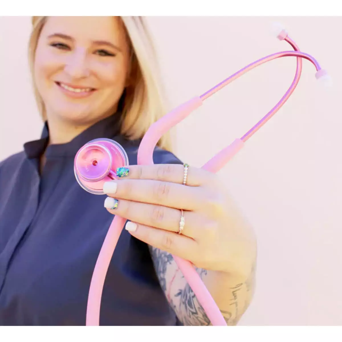  Acoustica pink stethoscope