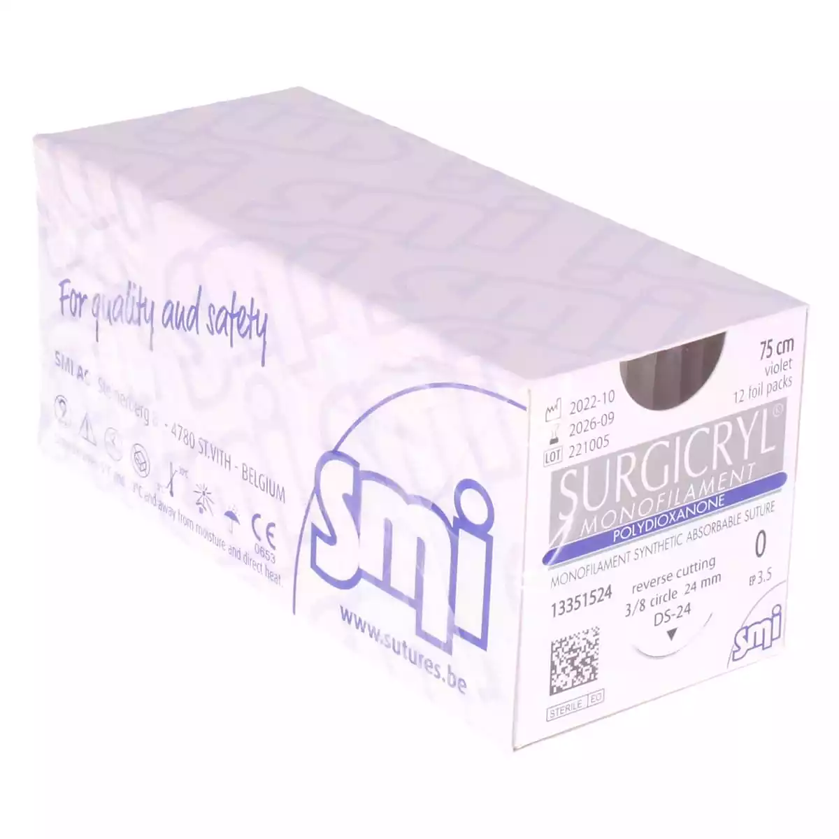  Surgicryl Monofilament suture material