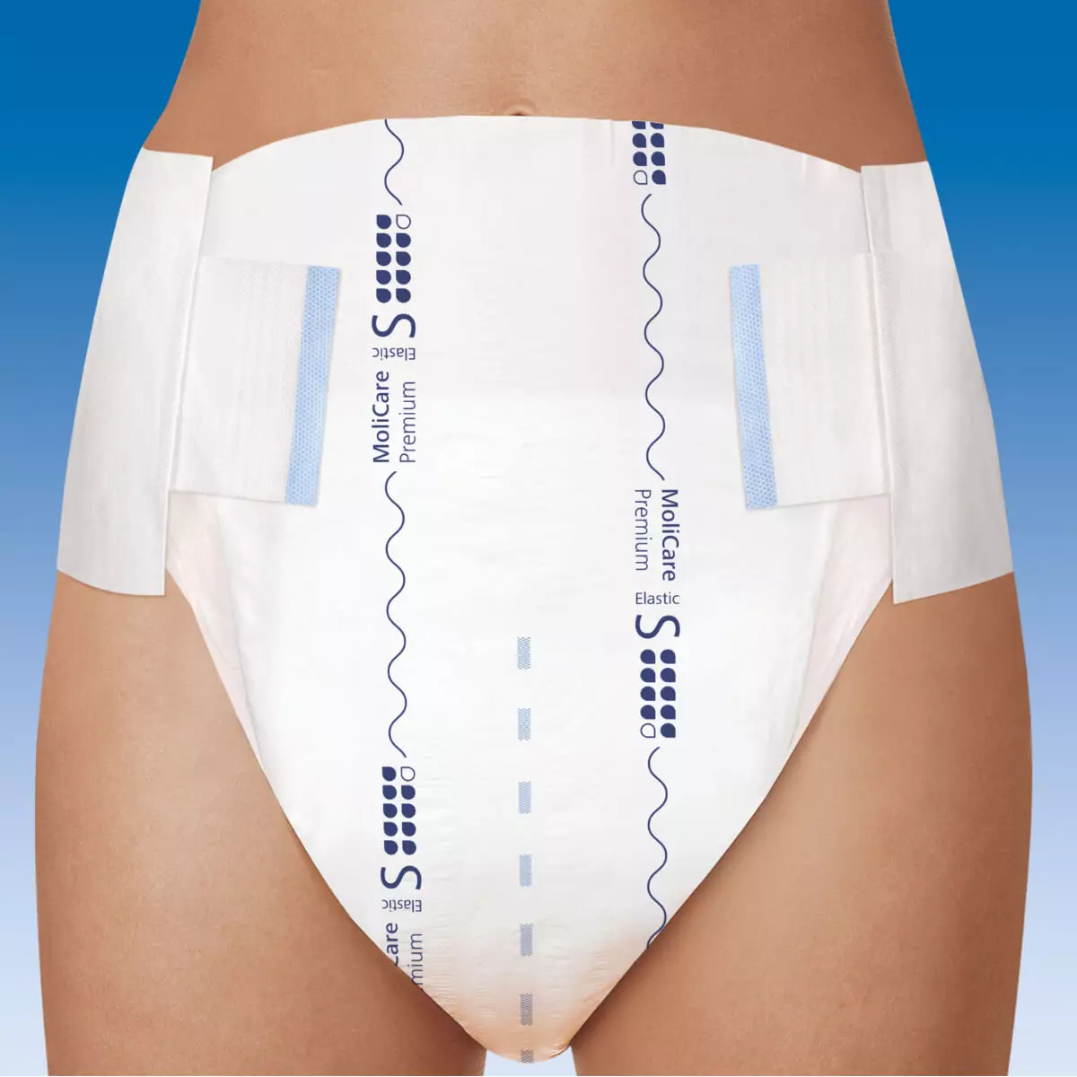  MoliCare Premium Elastic incontinence brief, 9-drop absorbency