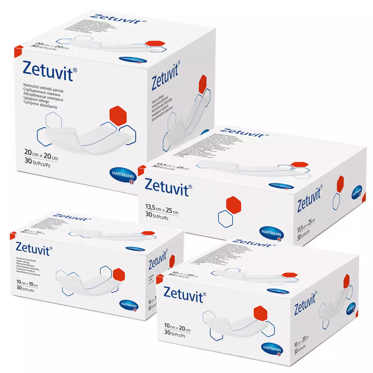  Zetuvit absorbent compresses non-sterile