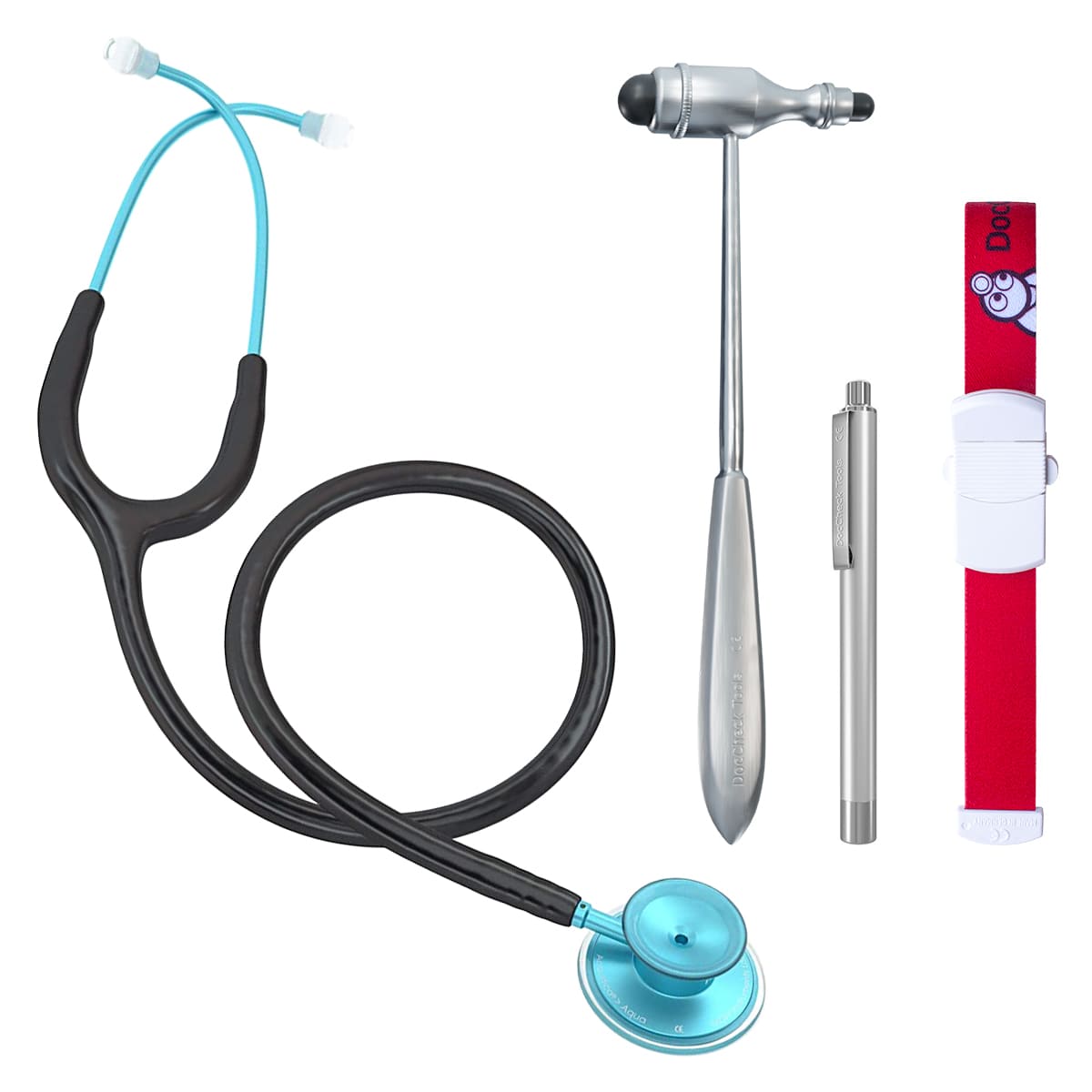 Buy MDF Medical student kit with Acoustica Aqua stethoscope Black online