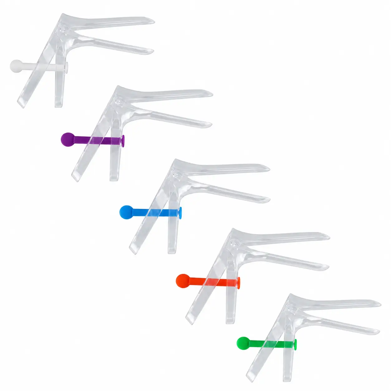  Disposable vaginal speculums