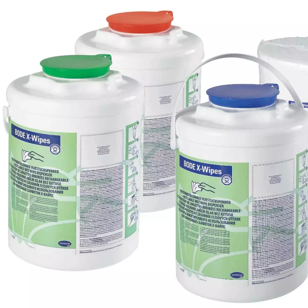  BODE X-Wipes dispenser bucket