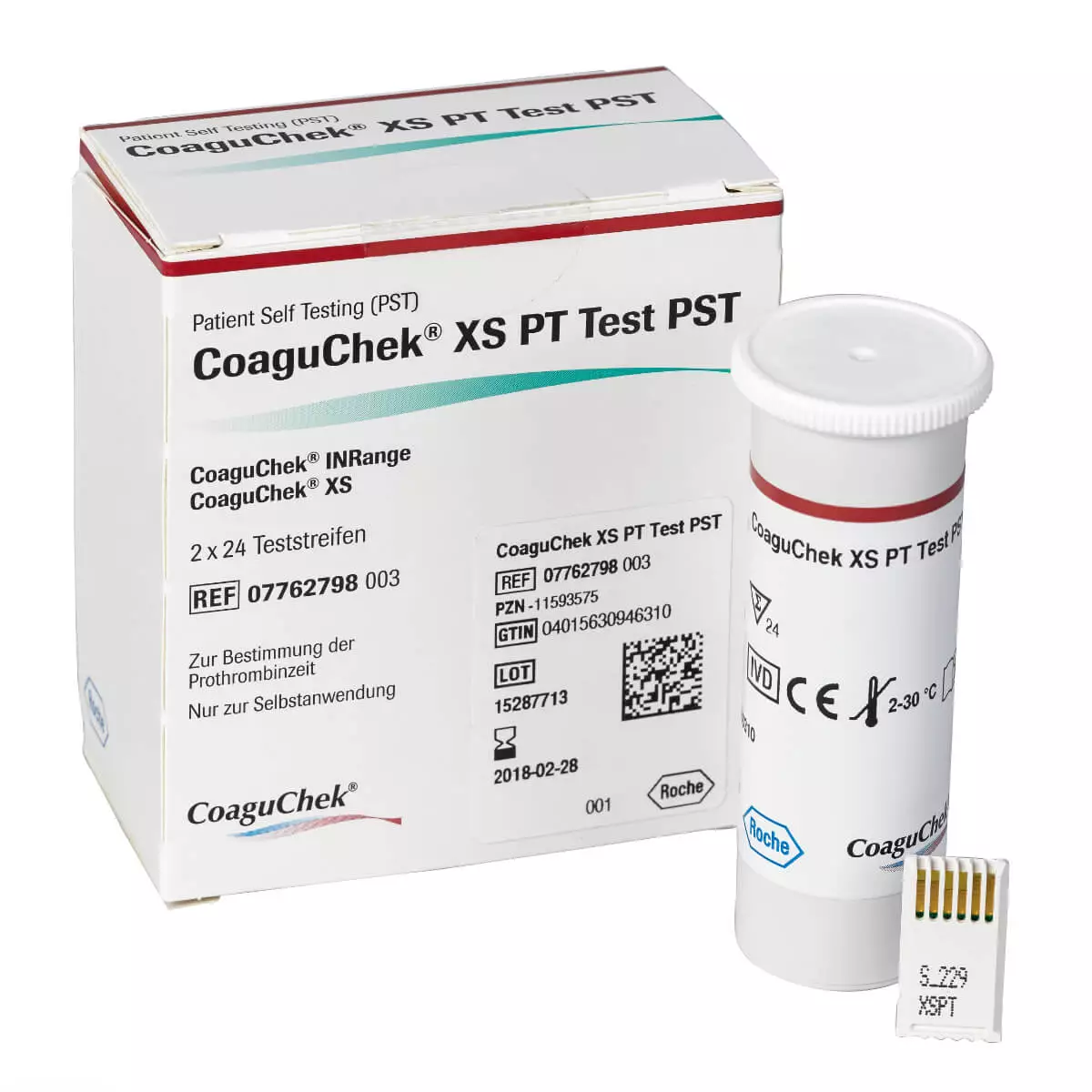 CoaguChek XS PT Test PST CoaguChek XS PT Test PST