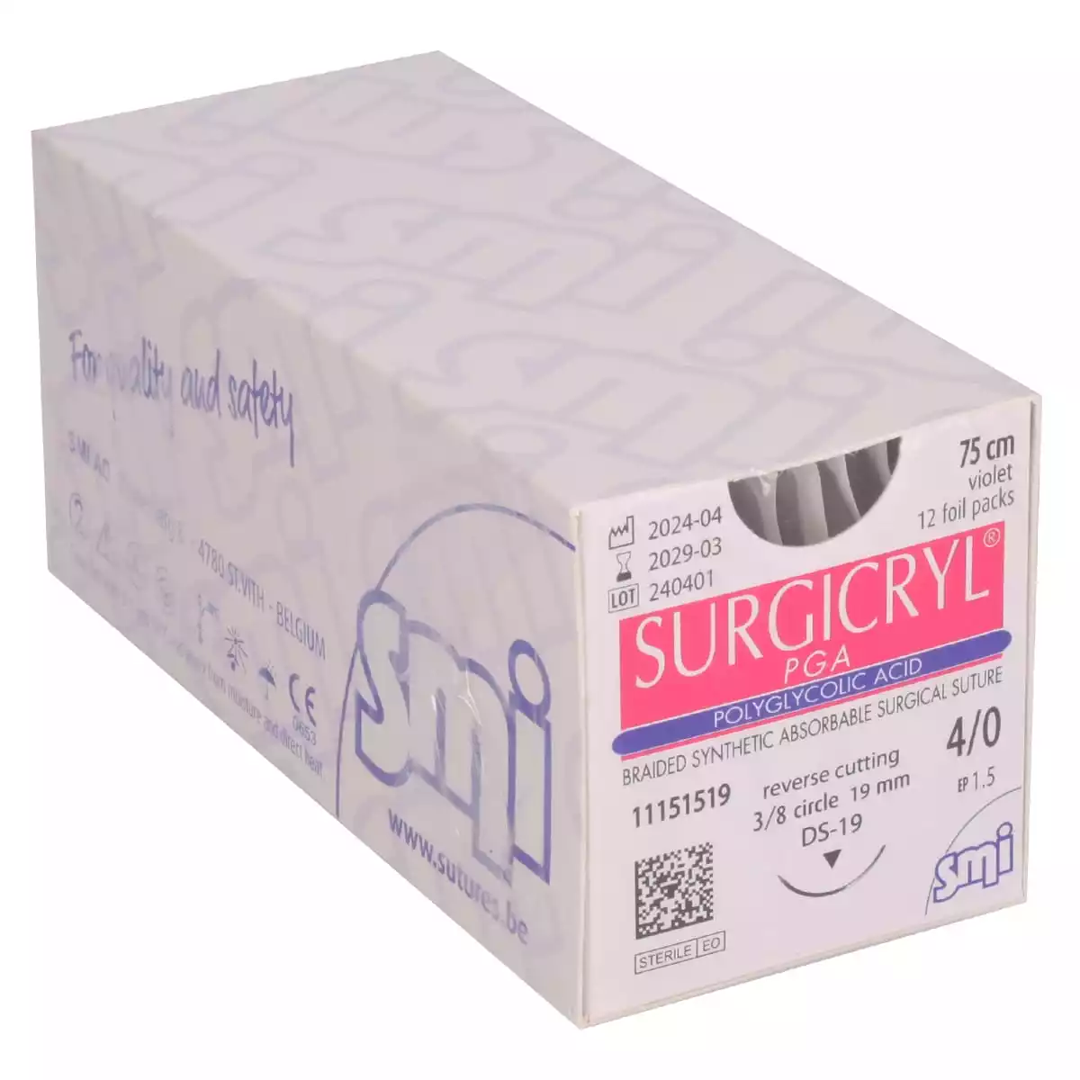  Surgicryl PGA suture material