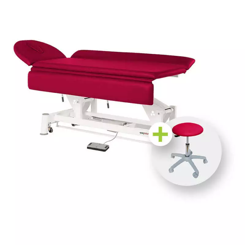  Treatment table with adjustable side rails