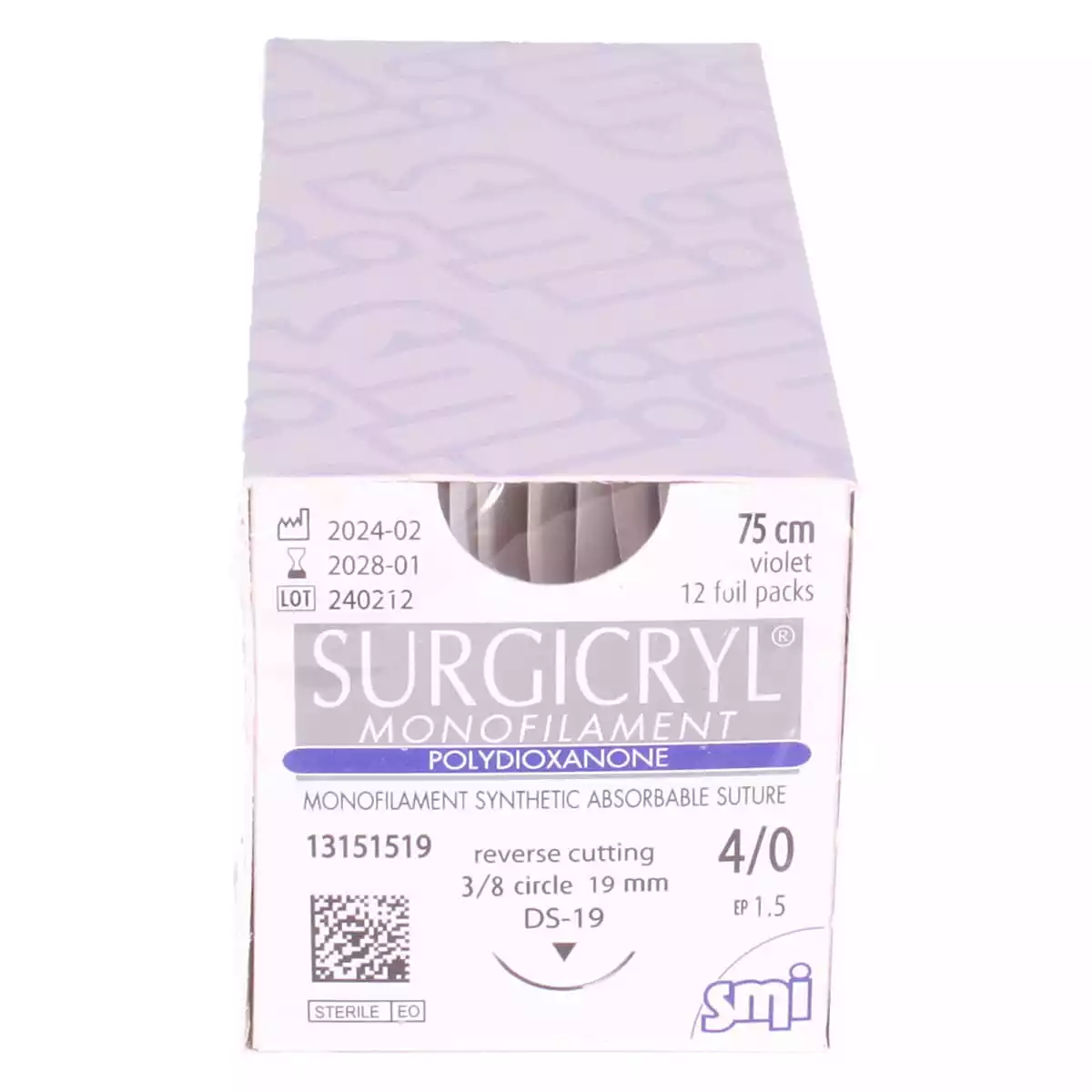  Surgicryl Monofilament suture material