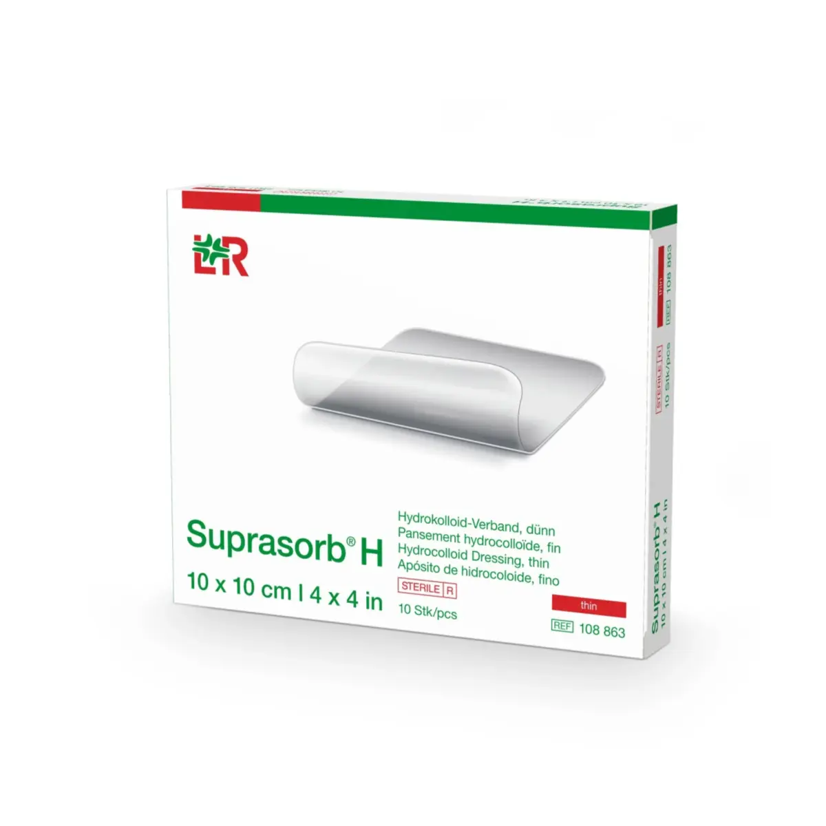 Suprasorb H hydrocolloid dressing Suprasorb H hydrocolloid dressing