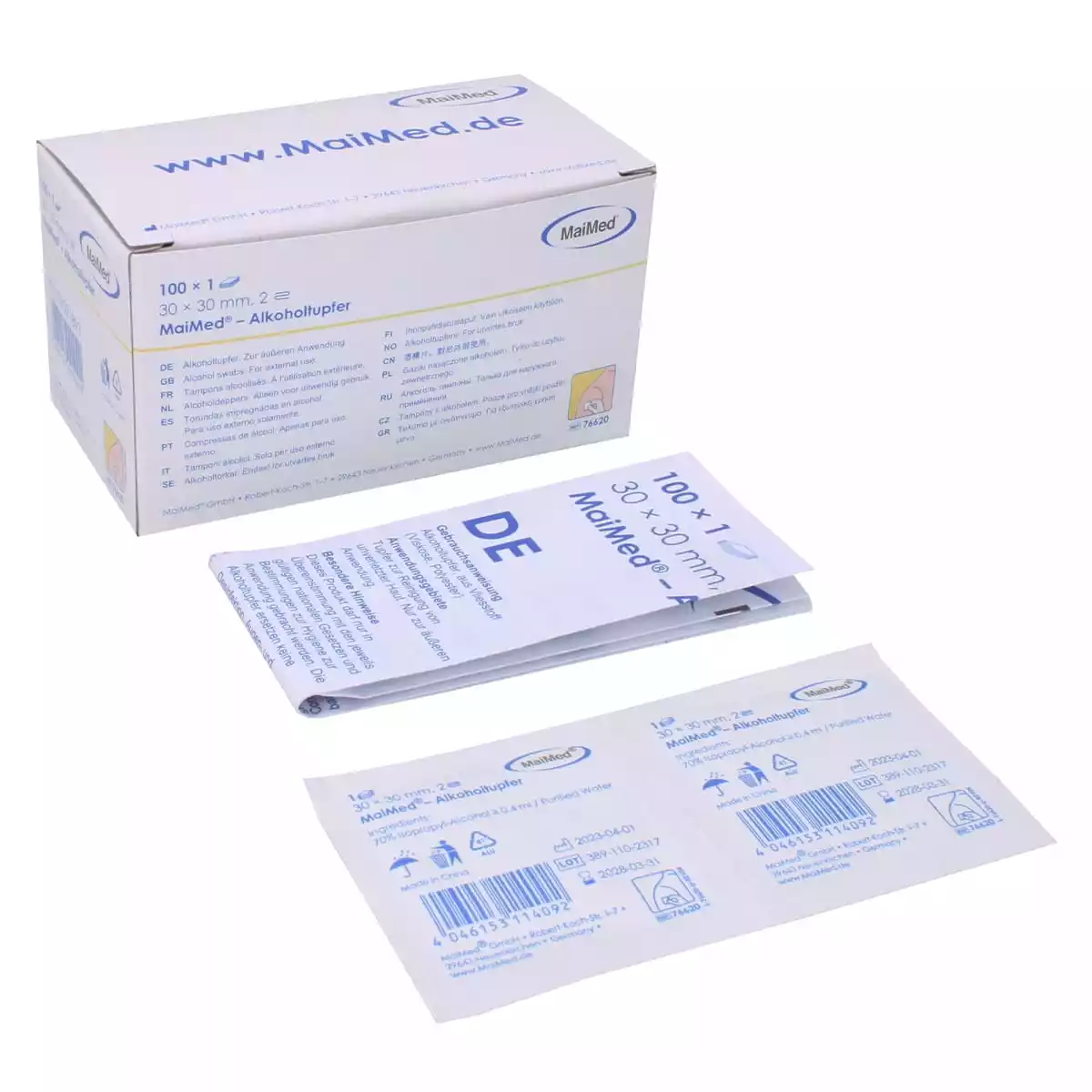 Alcohol swab
