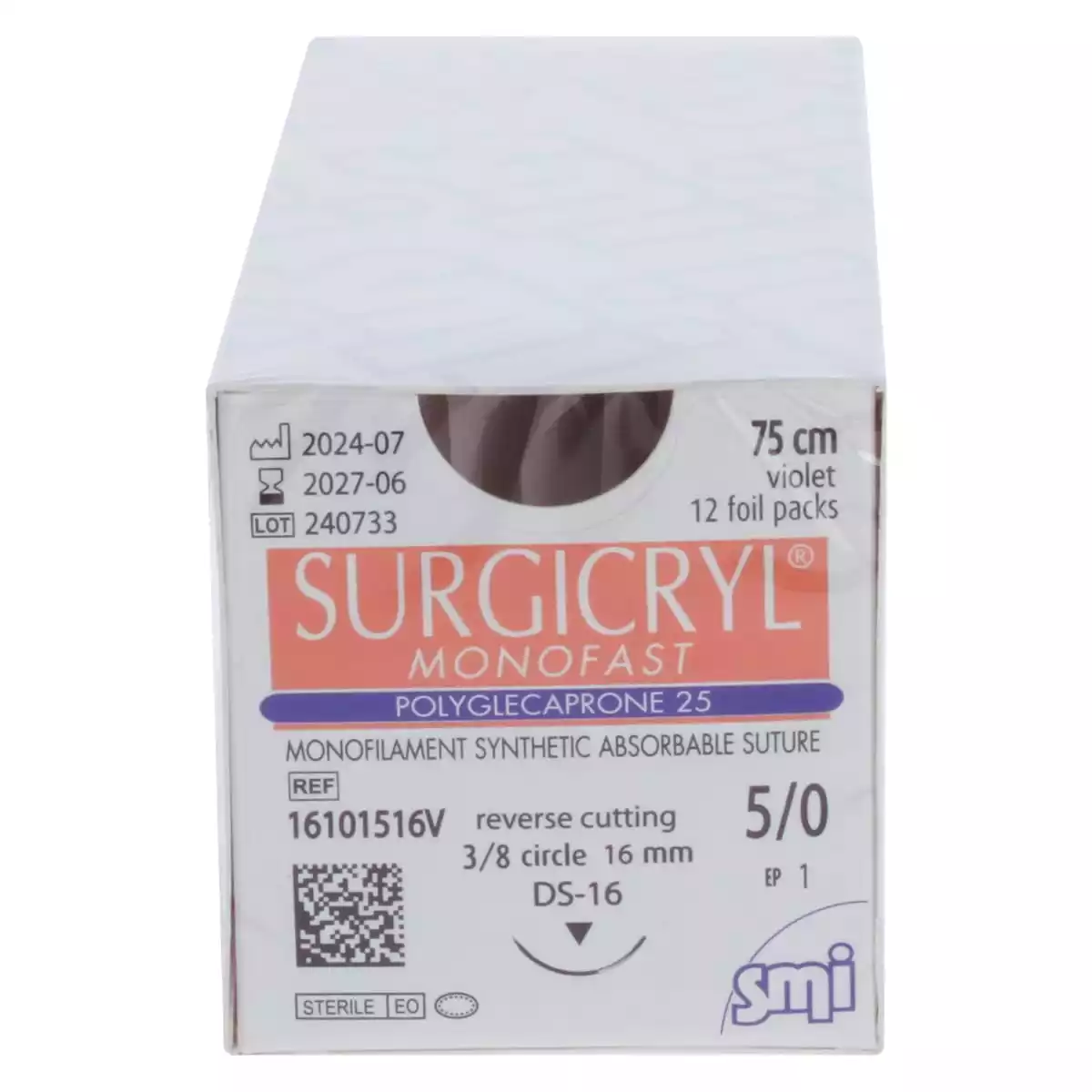  Surgicryl Monofast suture material