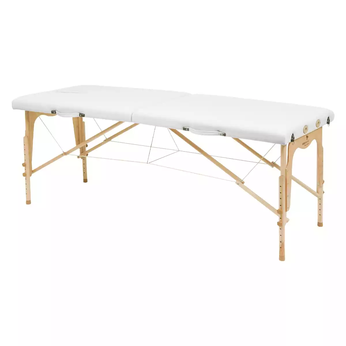  Height adjustable suitcase massage bench