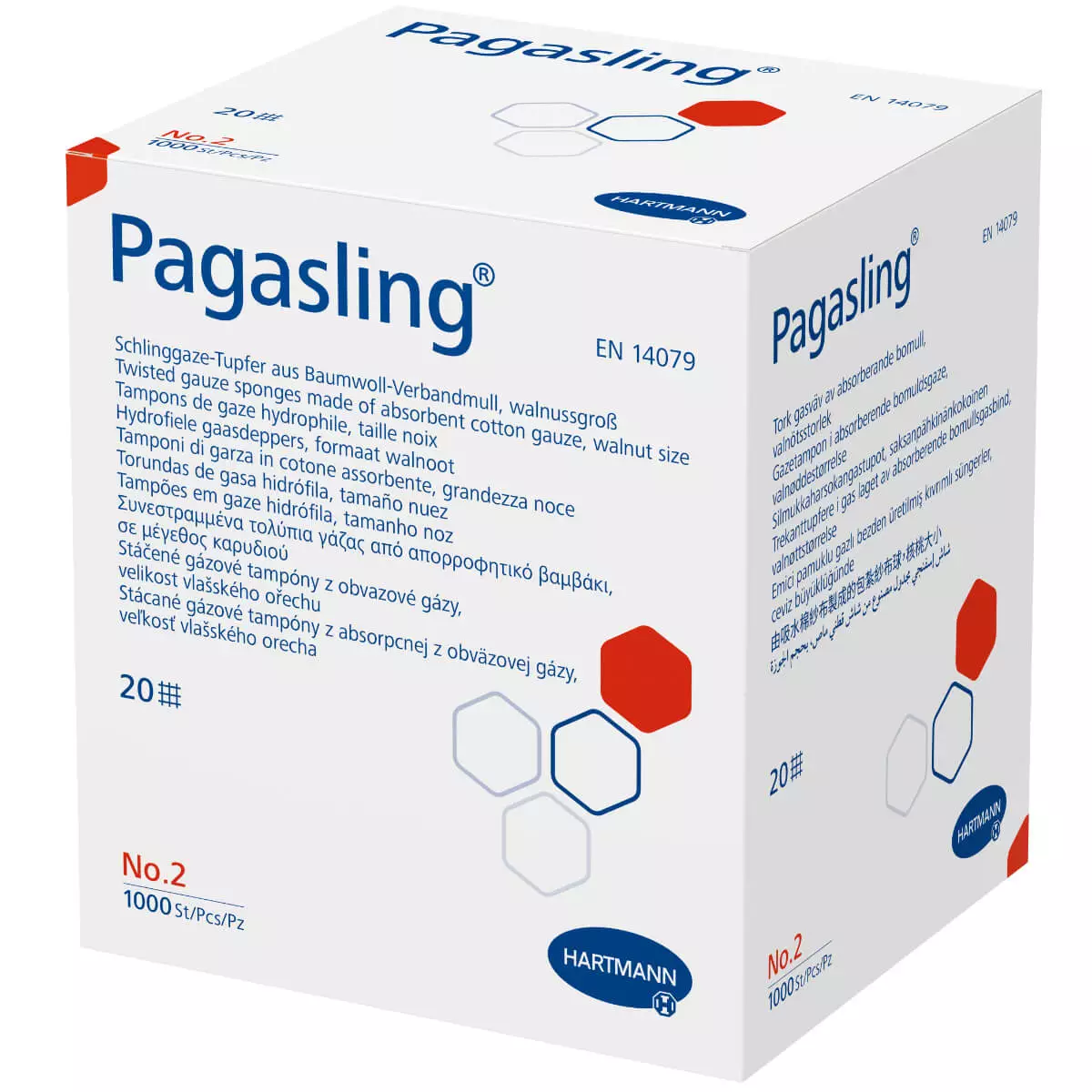  Pagasling non-sterile loop gauze swabs