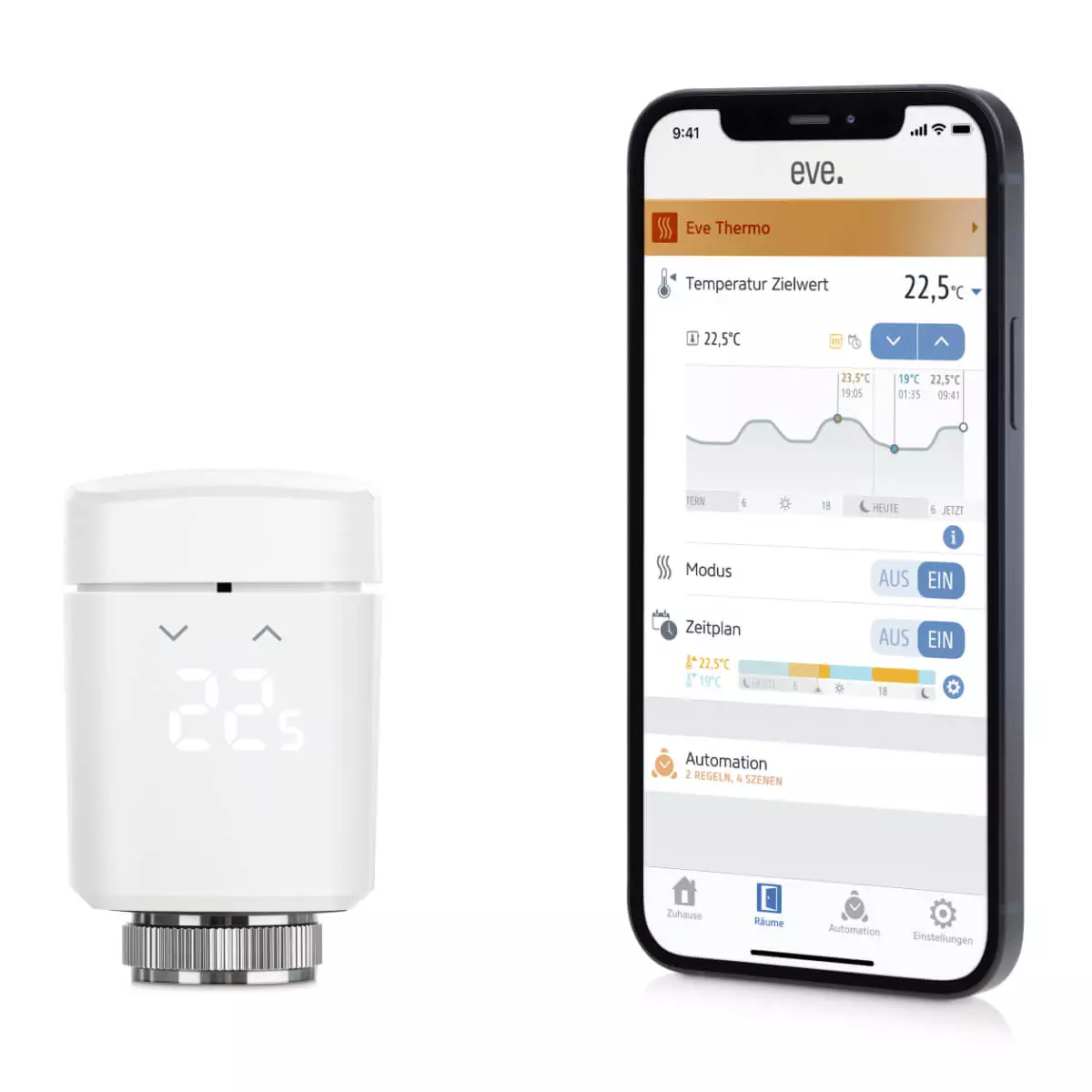  Eve Thermo Smart Radiator Thermostat