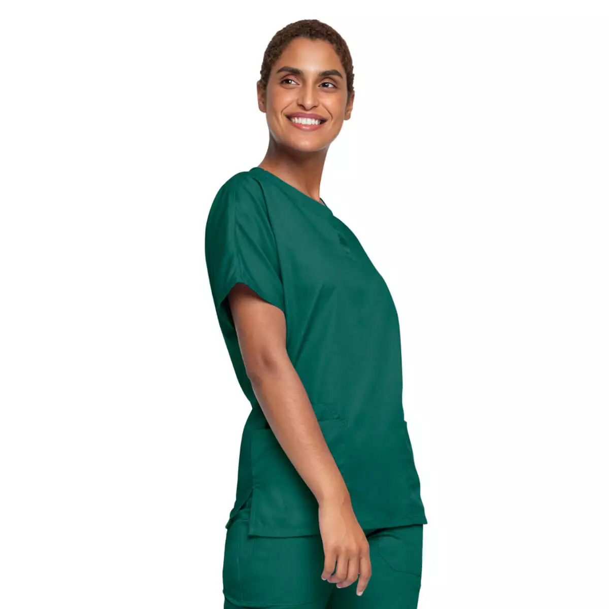  Workwear Originals women's scrub top with 2 pockets