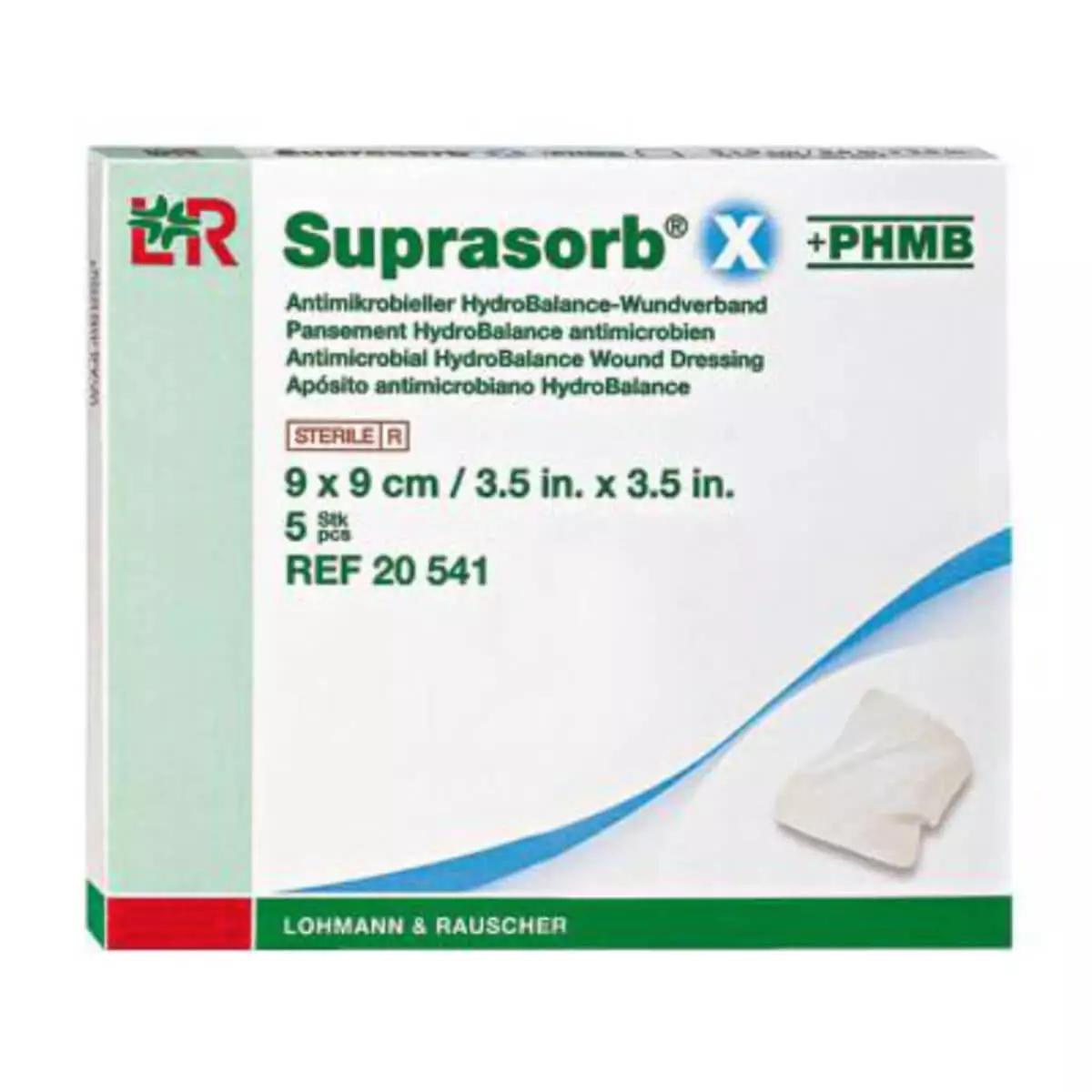  Suprasorb X + PHMB Compresses