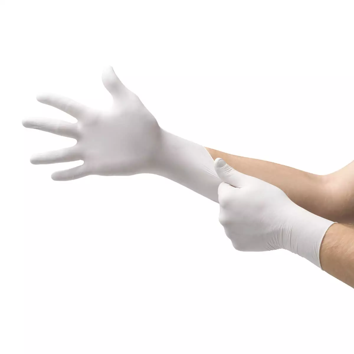  MICROFLEX Soft White Nitrile TQ-601 examination glove