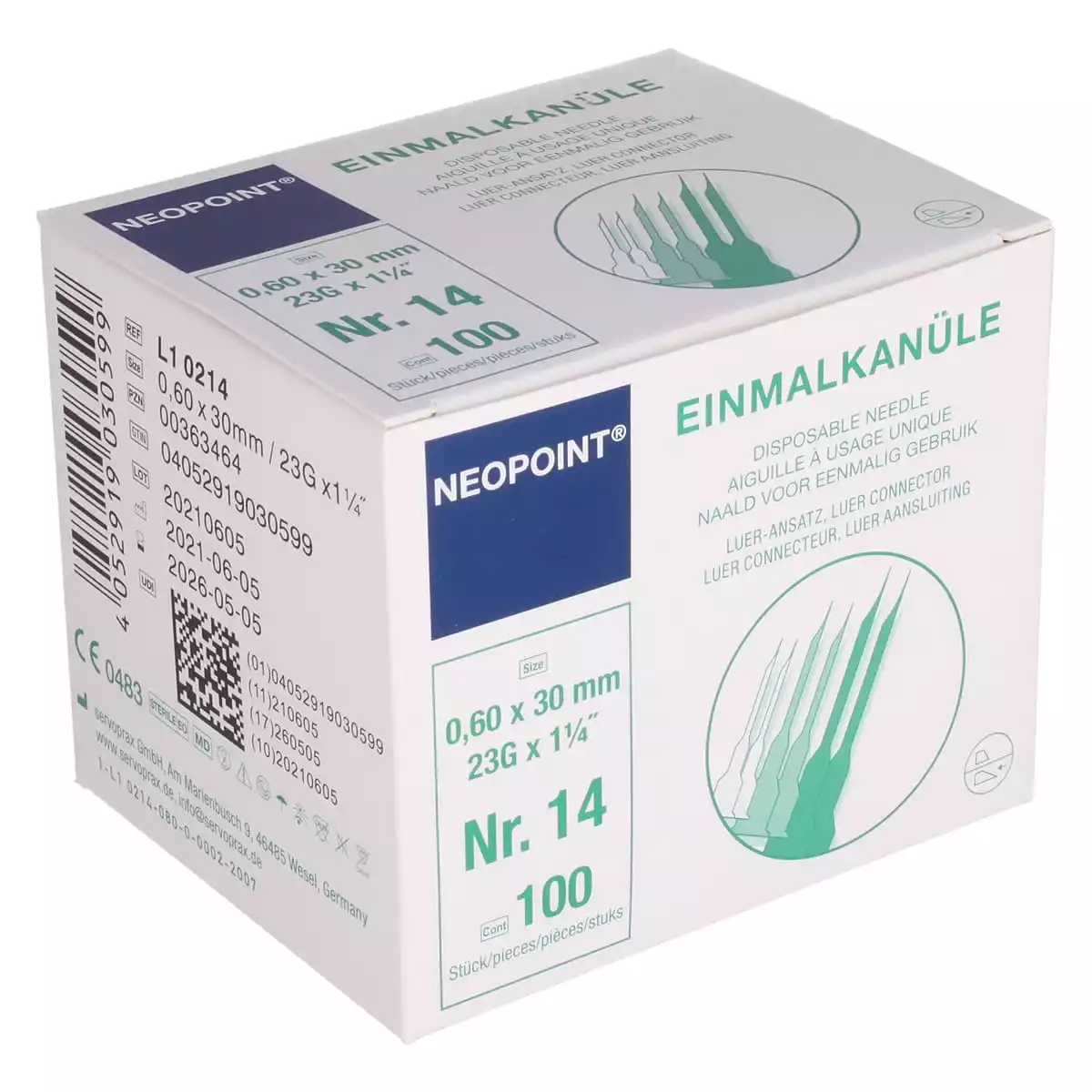Neopoint single-use cannulas Neopoint single-use cannulas