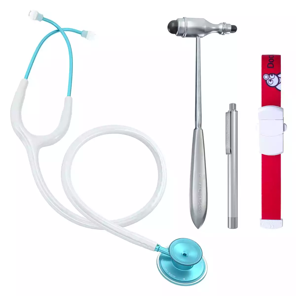 Medical student kit with Acoustica Aqua stethoscope  Medical student kit with Acoustica Aqua stethoscope