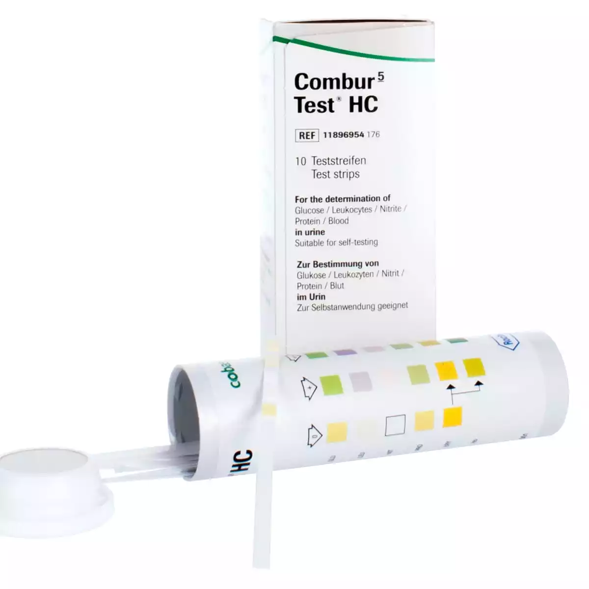  Combur urine test strips