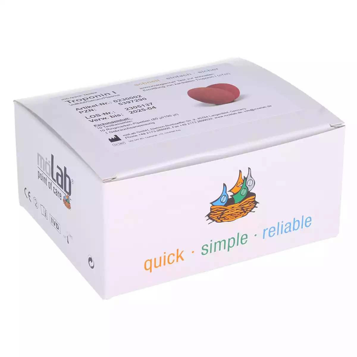  Troponin I qualitative test